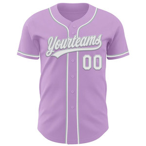 Low Moq Custom Sublimated Stripes Style Full <b>Button</b> Baseball Jersey 100%Polyester Fiber Quick Dry Sports Wear Custom Name/Number - Product Image 2