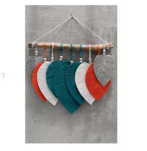 Décoration murale artisanale en jute, écologique, pour l'exportation mondiale - Product Image 1