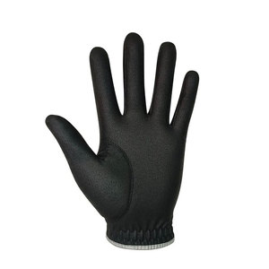 Gant de golf en tissu microfibre pour homme, 1 pièce, pour gaucher, durable, noir, cadeau pour tous les golfeurs - Product Image 2