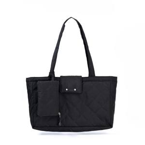 Grand sac fourre-tout à rabat avec fermeture éclair, imperméable, matelassé, bandoulière polyvalente, tendance, fabriqué au Vietnam - Product Image 1