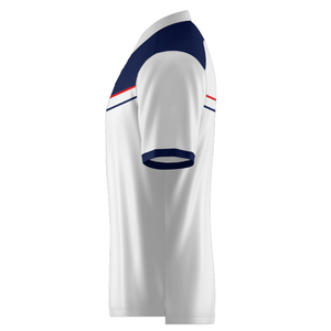 Polo homme d'été formel à manches courtes, couleur unie, col montant - Product Image 4