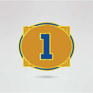Golden Metal <b>Wrestling</b> Championship <b>Belt</b> with Blue Accents and Custom Text Design Golden metal <b>wrestling</b> <b>belt</b> Blue accent - Product Image 3