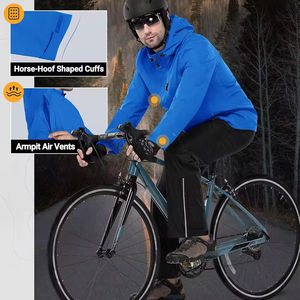Chaqueta Impermeable Transpirable para Hombre, Cortavientos Ligero para Deportes al Aire Libre, Senderismo, Proveedor Directo de Fábrica OEM Personalizado - Product Image 5