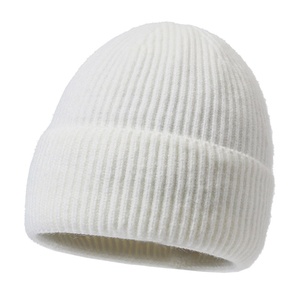 Bonnet d'hiver tricoté tendance couleur unie avec protection des oreilles – Vente en gros pour hommes et femmes - Product Image 5