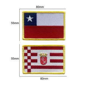 แพทช์ปักคุณภาพสูงแบบกำหนดเอง พร้อมแถบเวลโครและแผ่นรีดติด สำหรับเสื้อผ้า ชุดยูนิฟอร์ม แจ็คเก็ต หมวก และกระเป๋า – รับออกแบบโลโก้ OEM - Product Image 6