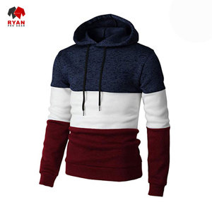 Sudadera con Capucha para Hombre Ryan Pro Gear, con Logotipo Personalizado en la Parte Delantera, 100% Algodón Felpa, Corte Regular, Diseño de Paneles, Suministro ODM para Invierno - Product Image 1