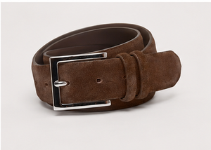 Ceinture en cuir suédé artisanale, collection de ceintures en gros pour les marques lifestyle de Divine International - Product Image 3