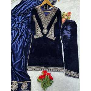 Top elegante de diseñador para mujer y conjunto Dupatta elegante para fiesta - Product Image 2