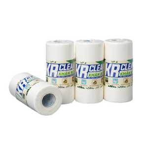 Krclean 30 Sheet <b>Kitchen</b> Wipes 20x22cm Super Absorbent White Disposable Woven Cleaning <b>Cloths</b> for Dishes Tables <b>Kitchen</b> Use OEM - Product Image 1