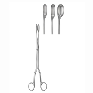 คีมผ่าตัดแบบตรง 290 มม. - คีมผ่าตัดและถอดแกนกระจกตาทำจากสแตนเลส - Product Image 3