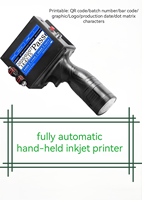 ISO-gecertificeerde handheld CIJ-printer / op batterijen / voedselveilige inkt voor flexibele/eggmateriaal & codeerwerkzaamheden voor houdbaarheidsdata op voedselverpakkingen