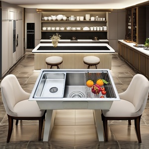 Luxury Embossed 304 Stainless Steel <b>Kitchen</b> <b>Sink</b> Handmade Undermount <b>Sink</b> Anti Scratch with very good prices from Vietnam - Product Image 1