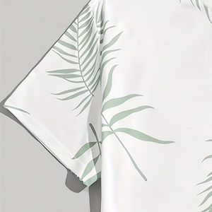 Ensemble T-shirt et short décontracté uni pour homme – Vêtements de sport en gros, coupe oversize, séchage rapide, nouveau design - Product Image 3