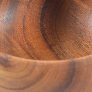 Elegante Tazón de Madera Pulida Hecho a Mano y Ecológico para Comida, Ensalada y Sopa con Diseño Tradicional para Uso en el Hogar y Hoteles - Product Image 5