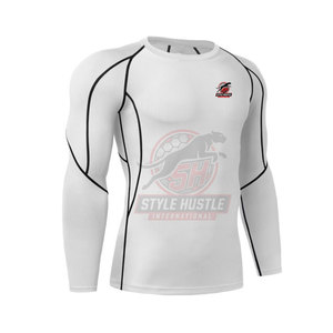 Nouvelle arrivée : T-shirt MMA uni pour homme adulte, service OEM, vente en gros, t-shirt MMA sur mesure - Product Image 2