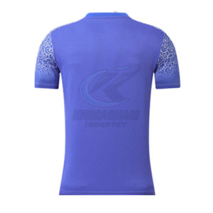 เสื้อฟุตบอลแขนสั้นสำหรับผู้ชาย สไตล์ทันสมัย ระบายอากาศได้ดี น้ำหนักเบา เหมาะสำหรับฤดูร้อน - Product Image 2