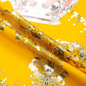 Men's & Women's <b>Sparkling</b> Eagle Rhinestone T-Shirt 2026 Vibrant Mustard Yellow Regular Fit <b>Gold</b> Crystal Streetwear <b>Top</b> HD - Product Image 2