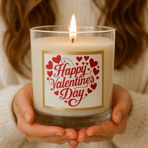 Velas personalizadas de cera de soja para el Día de San Valentín, tarro de 7oz, diseño romántico, vela perfumada, boda, fiesta, decoración del hogar, regalo de Navidad, Diwali - Product Image 4