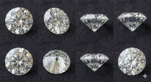 Diamants synthétiques cultivés en laboratoire Koladiya, diamants en vrac, taille brillant D/E/F, très bonne taille, 1,80-1,90 mm, clarté SI2, fabrication de bijoux - Product Image 2