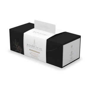 <b>Black</b> Gold Book-Shape Rigid Cardboard <b>Gift</b> <b>Box</b> with Custom Logo Ribbon Candle Diffuser - Product Image 3