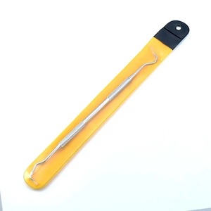 1pc Ergonomic Manual Stainless Steel Dentist <b>Clean</b> Tools Dental Mirror Double Probe Tweezers Tooth Cleaner Probe <b>Scraper</b> Pick - Product Image 6