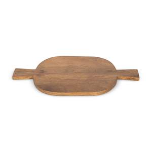 Bandeja de madera con doble asa y plato de servir con doble asa, diseño de alta calidad, decorativa, portátil, para catering, disponible. - Product Image 4