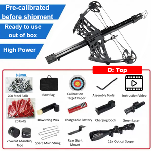Nouveau modèle d'arbalète à haute précision assistée par laser de 70 cm pour adultes, compétitive et puissante - Product Image 5