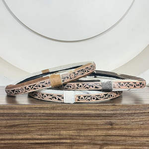 Housse de protection et de décoration pour volant de voiture en cuir de vachette véritable, faite à la main, pour l'Expo de Mars – Accessoire d'intérieur de voiture de luxe - Product Image 6