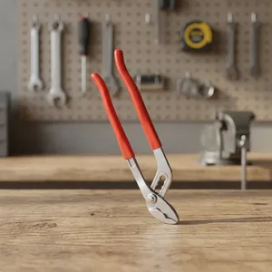 Pince à pompe à eau en acier au carbone 10'' 12'' type boîte, surface de mâchoire dentée facile à utiliser, outil de quincaillerie personnalisable OEM - Product Image 2