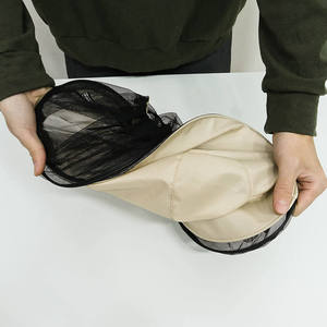 Voile de protection pour apiculteur en maille respirante et ventilée, résistante à la chaleur, protection anti-abeilles à 3 couches en polyester, coupe standard pour - Product Image 1