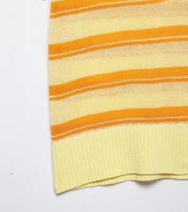 Camiseta de Golf para Hombre, de Manga Corta, con Puntos Amarillos, Tejida, 100% Algodón, Transpirable, Corte Regular, Informal - Product Image 5