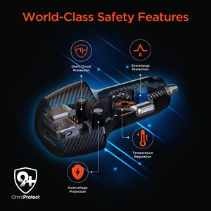 Caricabatterie per Auto SpeedBoost 45W PD a Doppia Uscita - Product Image 4