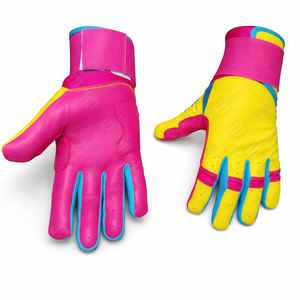 Guantes de Bateo de Béisbol SAAR INDUSTRIES, Profesionales, Duraderos, Ligeros, de Cuero Suave, Antideslizantes, Ambidiestros, Venta al Por Mayor - Product Image 1