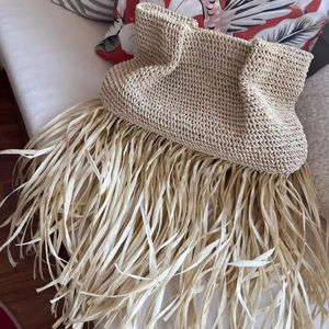 Bolsos de Rafia de Papel al Por Mayor, Precio Más Bajo, Nuevo Estilo, Bolso de Mano para Mujer, Verano 2026, Bolso de Compras Multicolor - Product Image 5