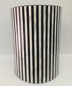 Tabouret console moderne fait main en os incrusté, taille personnalisée pour la décoration de la maison, de l'hôtel, du bureau, du salon et de la salle à manger - Product Image 4