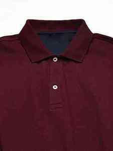 Camiseta de Golf para Hombre, Antiarrugas, con Logotipo Impreso Digital, Transpirable, de Manga Corta, Tejido de Punto, a Rayas, con Botones, 100% Algodón, de Secado Rápido - Product Image 3