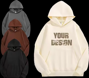 Sudaderas con Capucha Unisex de Alta Calidad y Peso Pesado, Impresión Bajo Demanda, Sudaderas de Felpa de Algodón Extra Grandes Personalizadas para Hombre - Product Image 1