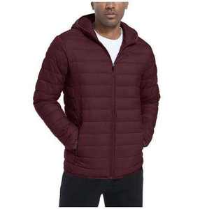 Winter Unisex Hooded Puffer Down <b>Jacket</b> Slim Mid Length <b>Thick</b> Warm Simple Stylish Large Pockets Breathable Adults Puffer <b>Jackets</b> - Product Image 1