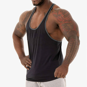 Camiseta sin mangas de diseño personalizado 2026 con corte lateral, ajuste regular, para gimnasio, ropa deportiva, de moda, superventas, precio bajo, al por mayor - Product Image 2