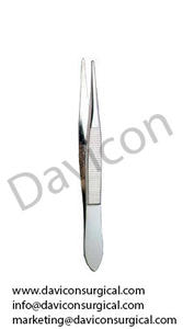 Ensemble de 2 pinces à épiler les sourcils de haute précision en acier inoxydable, inclinées et plates - Product Image 6