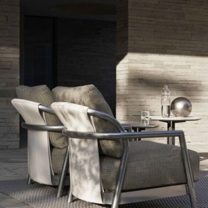 Modern Sofa Set for Living Room | Solid Wood Frame, Linen Fabric, Removable Cushions, OEM ODM Available - Product Image 2