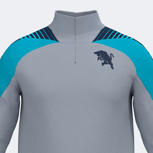 Sudadera Larga Personalizada de 500GSM con Hombros Caídos, de Algodón Grueso y Felpa, Cuello Redondo, Estampado Puff, para Hombre, OEM - Product Image 4