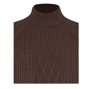 Camiseta de Cuello Alto para Mujer, Corte Ajustado, Tela Suave y Elástica, Manga Larga, Estilo Casual Básico - Product Image 3