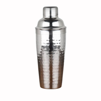 Shaker à cocktails en métal doré pour la maison, les événements, les fêtes, les bars, les boissons, le vin et les cocktails.