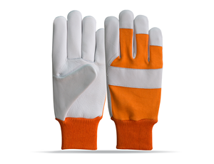 Gants de sécurité en cuir de mouton de qualité supérieure DISTIL INDUSTRIES, avec poignet tricoté côtelé durable, antistatiques, pour le jardinage et l'assemblage - Product Image 3