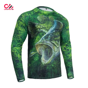 Camiseta de Pesca Personalizada de Manga Larga de Poliéster 100% de Secado Rápido de Alta Calidad, Proveedores Pakistaníes - Product Image 1