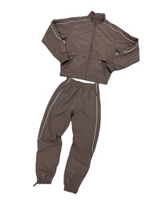 Ensemble de survêtements d'hiver en nylon 100% à fermeture éclair avec logo personnalisé imprimé Survêtement en nylon pour hommes pour hommes - Product Image 1