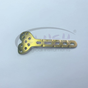 Stainless Steel Durable Reusable Adjustable Veterinary Orthopedic Implant T Type Locking Plate By <b>Blush</b> Surgical - Product Image 2