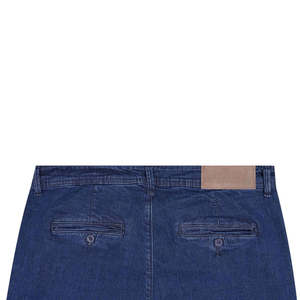 Best Selling Mid <b>Waist</b> Straight Leg <b>Men</b> Denim Pants Casual Wear Solid Color Stretchy <b>Jeans</b> Denim Pants - Product Image 5