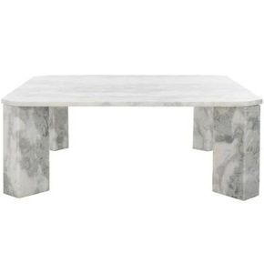 Modern Round Marble Coffee <b>Table</b> With Ball <b>Legs</b> Living Room Furniture Trending Round Onyx Coffee <b>Table</b> Luxury Natural Stone - Product Image 2